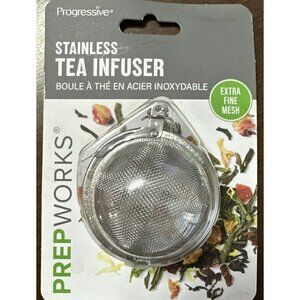 Progressive GT-3931 Round Mesh Tea Ball Strainer Silver